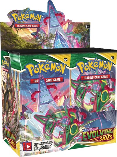 Pokémon TCG: Sword & Shield—Evolving Skies Booster Box
