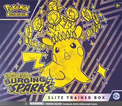 Pokémon TCG: Scarlet & Violet—Surging Sparks Elite Trainer Box