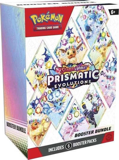Pokémon TCG: Scarlet & Violet—Prismatic Evolutions Booster Bundle