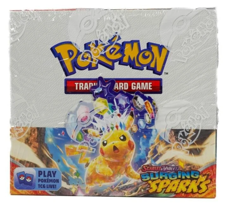2024 SV08 Pokemon TCG Scarlet & Violet: Surging Sparks Booster Box